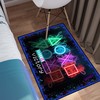 Gamer Area Rugs for Boys Bedrooms - Non-Slip Crystal Floor Mats for Home Decor and Exercise