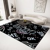 Gamer Boys' Doormat with Video Controller Print - Funny Floor Mat with T-Shirt, Hoodie, Sweatshirt Game room decor rug