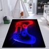 Gamer Video Player Gamepad Floor Mat for Bedroom or Game Room