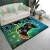 Gaming Floor Mat for Boys and Men's Game Room or Kitchen