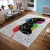 Gaming T-Shirts, Non-Skid Playroom Hoodies, and Crystal Sweatshirts | Controller Gamepad Area Rug for Boys' Room