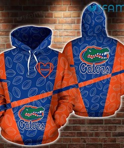 Gators 3D American Football Pattern Logo Florida Gators Gift