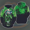 Gators Jason Michael Freddy Halloween Pumpkin All Over Print 3D Hoodie