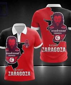 Gear up for the game in this Casademont Zaragoza 3D Polo Shirt, featuring the iconic team logo and stylish design.