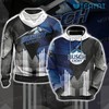 Geometric Grunge Pattern All Over Print 3D Hoodie for Men Beer Lovers Gift