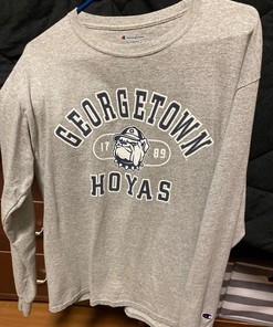 Georgetown Hoyas Grey T-Shirt Sweatshirt Hoodie American Football Gifts Lover