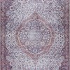 Georgia Collection Cael Machine Washable Area Rug - Oriental Persian Floral Faded Style