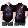 Get Game-Ready with a Lava Skull New York Giants NFL American Football Team Logo 3D Designed Polo Shirt