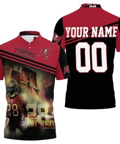 Get Personal with Tampa Bay Buccaneers Vernon Hargreaves and Siege The Day with your own 3D All Over Print Polo Shirt