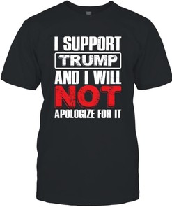 Get Political with the I Support Trump Politic Shirt