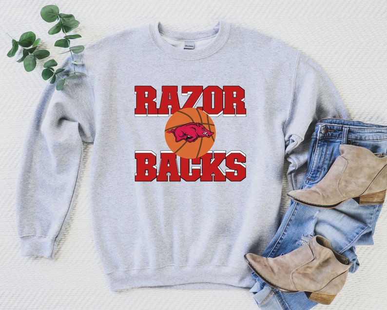 Get Ready For Gameday With Arkansas Basketball Apparel Sweatshirt, Crewneck, Hoodie, And More - Image 2