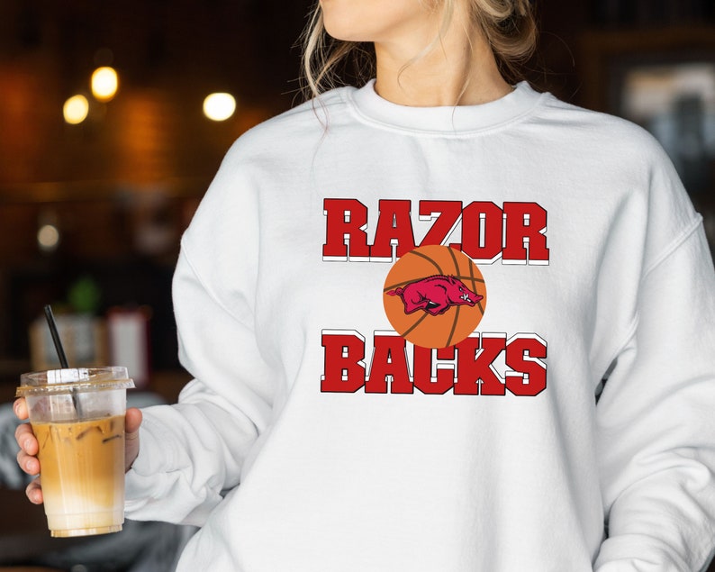 Get Ready For Gameday With Arkansas Basketball Apparel Sweatshirt, Crewneck, Hoodie, And More - Image 3