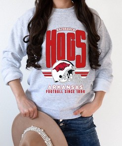 Get Ready For Gameday With Arkansas Football Apparel Razorback Sweatshirt, Crewneck, Hoodie, And More