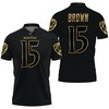 Get Ready for Baltimore Ravens Game Day with this Marquise Brown #15 3D Polo Shirt