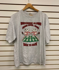 Get Ready for the Game Day with Wisconsin Badgers Vintage Style Rose Bowl Shirt and Sweatshirt Bundle, NCAA Fan Gift