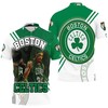 Get Stylish with Boston Celtics Legend Paul Pierce 34 Polo Shirt in 3D All Over Print