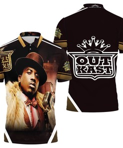 Get This Fashionable Outkast Big Boy Idlewild Polo Shirt in 3D All Over Print