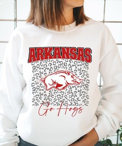 Get Wild With Arkansas Razorback Apparel Leopard And Cheetah Sweatshirts, Crewnecks, And More
