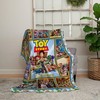 Get Wrapped Up in Personalized Toy Story Blanket - Great for Halloween and Birthday Gifts