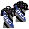 Get Your Game on with This Giants 3D All Over Print Polo Shirt Jersey
