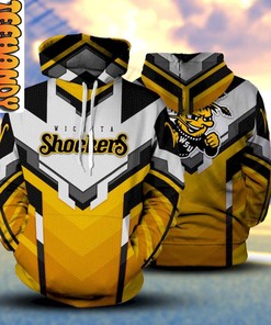 Get Your Game on with Wichita State Shockers NCAA 3D Hoodie