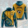 Get Your Game on with a Jacksonville Jaguars All Over Print Hoodie 3D