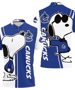 Get Your Hands on Vancouver Canucks Snoopy Lover 3D All Over Print Polo Shirt for a Unique Look