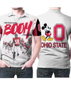 Get Your Own Ohio State Buckeyes Even If You See It Coming Boom Football Team Universiy Logo Polo Shirt