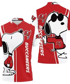 Get Your Snoopy Mode on with Tampa Bay Buccaneers Snoopy Lover 3D All Over Print Polo Shirt