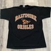 Get Your Vintage Fix With This Vtg Baltimore Orioles Logo 7 Cal Ripken 1994 Mlb Single Stitch Baseball T-Shirt.