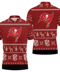 Get Your Winter-Ready with Tampa Bay Buccaneers Nfl Ugly Sweatshirt Christmas 3D Polo All Over Print Shirt