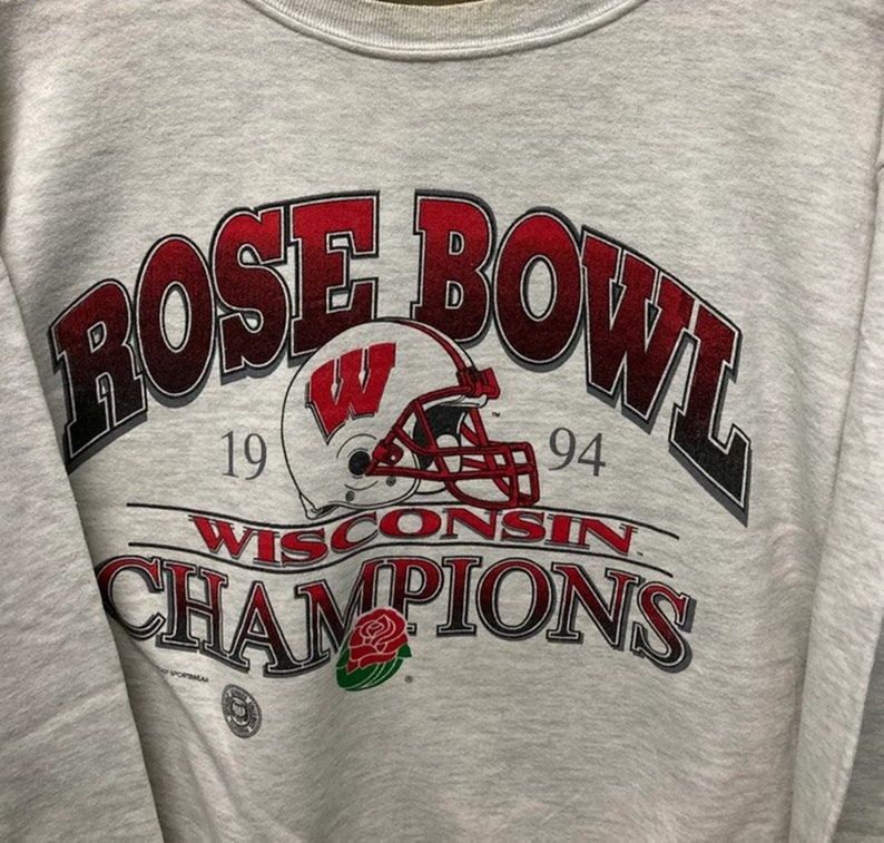Get a Gift for the Badgers Fan in Your Life with a Vintage 1994 University of Wisconsin Badgers Sweatshirt - Image 2