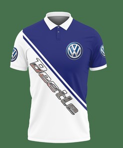 Get a sporty look with the 3D Printed Volkswagen Beetle Polo Shirt and stay comfortable