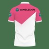 Get a stunning look with the 3D Printed Wimbledon Pvt-Hl Polo Shirt Ver 2 (Pink) and breathable fabric.