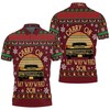 Get festive in this Carry On My Wayward Son Supernatural Retro Ugly Christmas 3D Polo Shirt