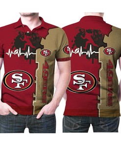 Get game-day ready with this San Francisco 49ers NFL American Football Logo Team Polo Shirt made with Breathable fabric