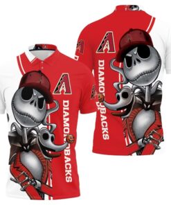 Get in the Halloween spirit with Jack Skellington and Zero with their Polo Shirt
