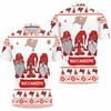 Get in the Holiday Spirit with Tampa Bay Buccaneers Christmas Gnomes on a Breathable 3D All-Over Print Polo Shirt