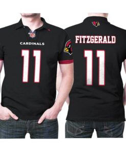 Get in the game with the Larry Fitzgerald Great Player Youth Alternate Game Black 2019 Jersey Style Polo Shirt