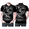 Get lucky and win with Skull Casino Pokers Kansas City Chiefs Logo 3D All Over Print Polo Shirt