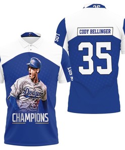 Get noticed in our Cody Bellinger Dodgers polo shirt, featuring an all-over print design and breathable fabric.