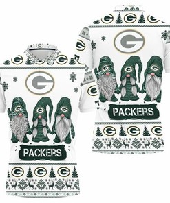 Get ready for game night with Green Bay Packers Ugly Sweatshirt and 3D Printed All Over Print Polo Shirt