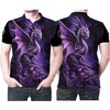 Get ready for your next dungeon crawl with this Skulls Purple Dungeons and Dragons 3D All Over Print Polo Shirt