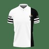 Get ready for your next match with this 3D Printed Black Juventus Tnt-Lt Polo Shirt