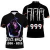 Get the Hip Hop Vibe with Juice Wrld 999 Neon Color 3D All Over Print Polo Shirt