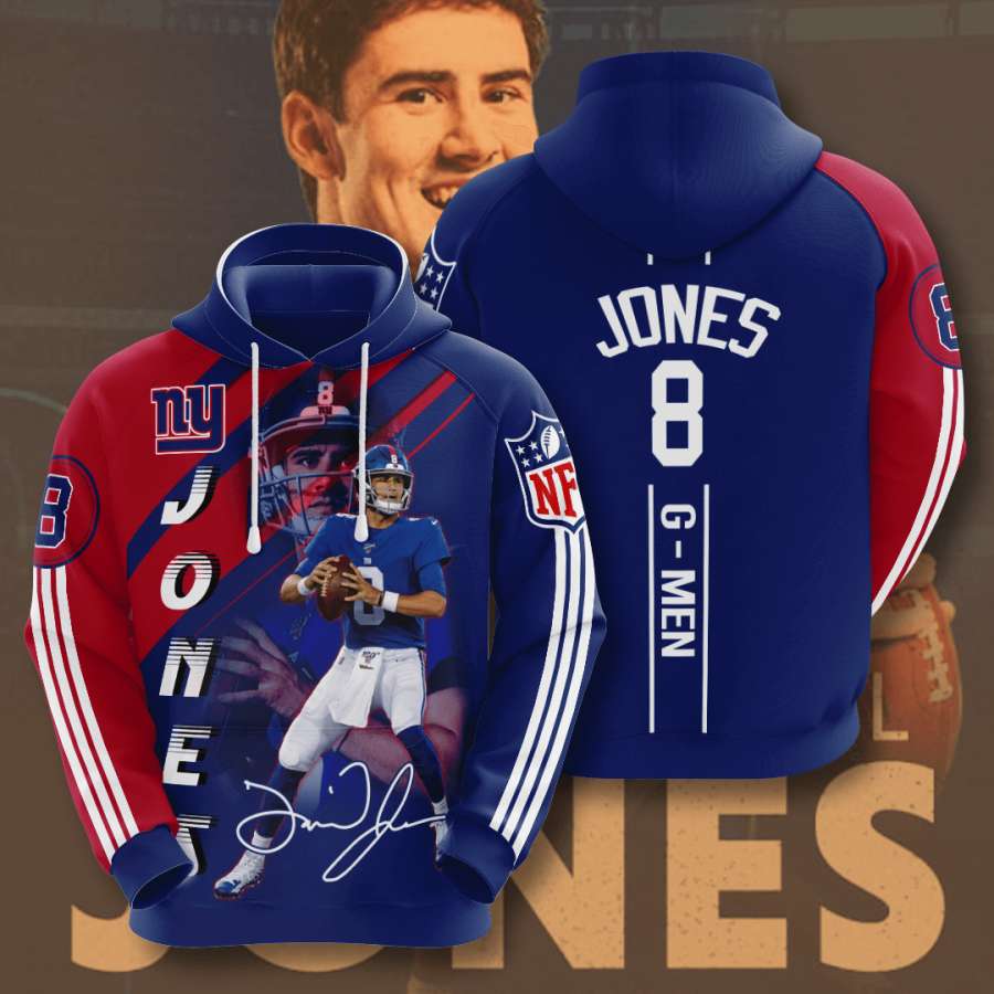 Get the Perfect Blend with New York Giants Custom Sport All Over Print Hoodie 3D