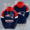Get the Perfect Custom Sport All Over Print Hoodie 3D for New England Patriots Fans