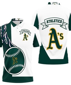 Get the Perfect Fit for You with Oakland Athletics 3D Polo Shirt All Over Print with Breathable Fabric
