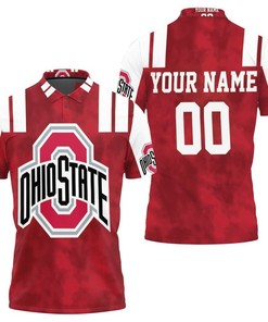 Get the Perfect Look with Ohio State Buckeyes Brutus Buckeye 3D All Over Personalized Polo Shirt
