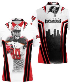 Get the look with Tampa Bay Buccaneers Superbowl Champions O J Howard 80 3D All Over Print Polo Shirt